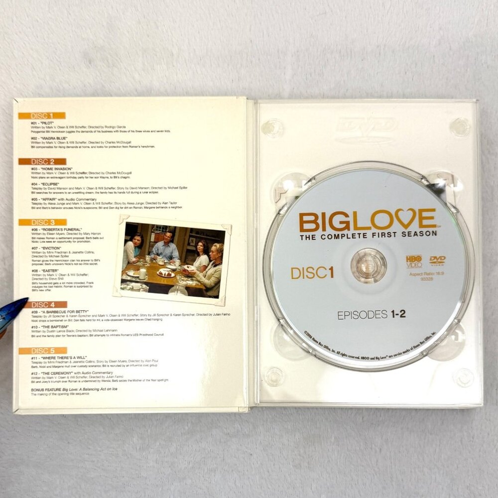 Big Love The Complete Seasons 1 & 2 DVD Box Sets 2006-2007 Widescreen - Picture 3 of 11